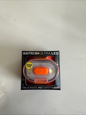 Max and Molly Ultra LED Orange Pet Safety Light